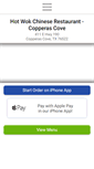 Mobile Screenshot of hotwokcopperascove.com